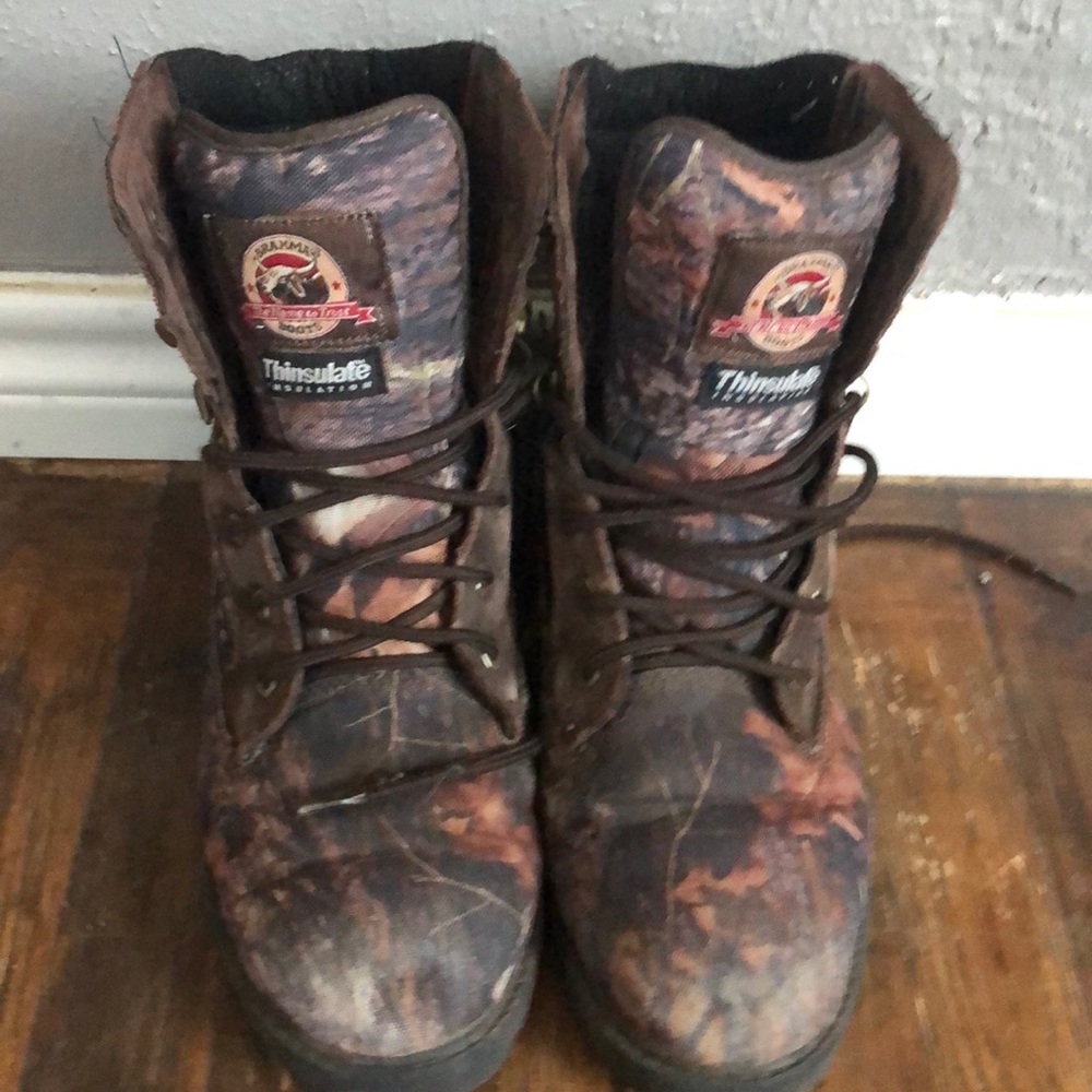 10.5 Hunter boots/Brahma work boots